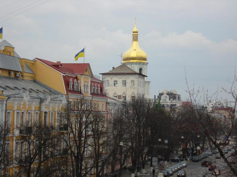 Квартира На Золотых Воротах, Центр Kiev Dış mekan fotoğraf